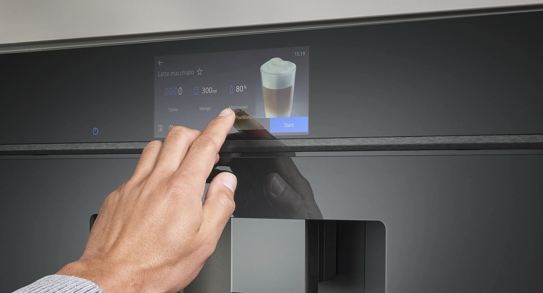 кофемашина iQ700 TFT-Full-Touchdisplay Pro