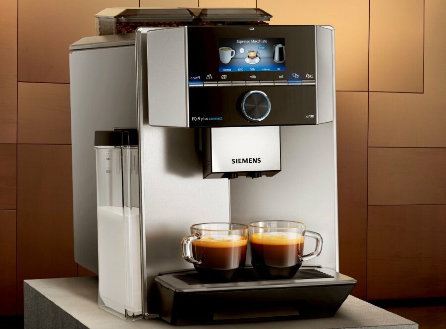 Siemens coffee shop machine home connect
